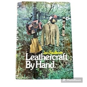 1973 Leathercraft by Hand Jan Faulkner Hardcover w/Dust-jacket 215 pages